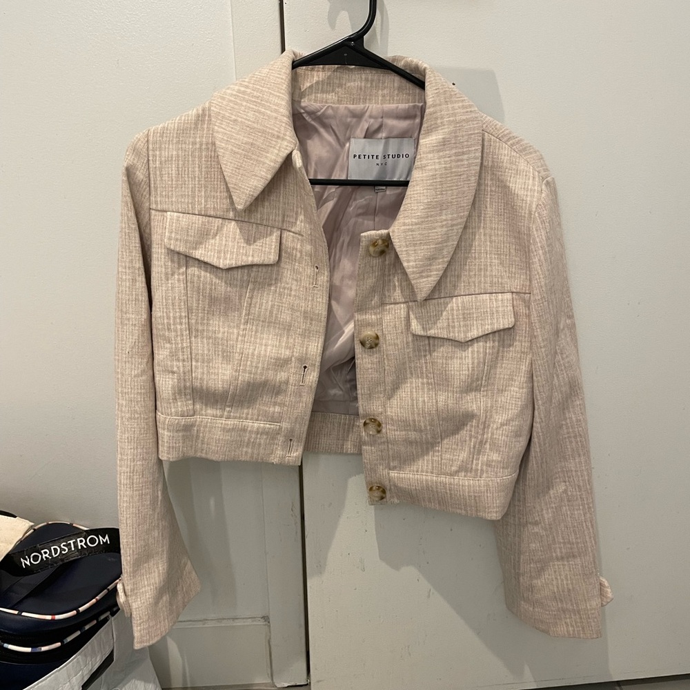 Petite Studio NYC Cropped Jacket XXS